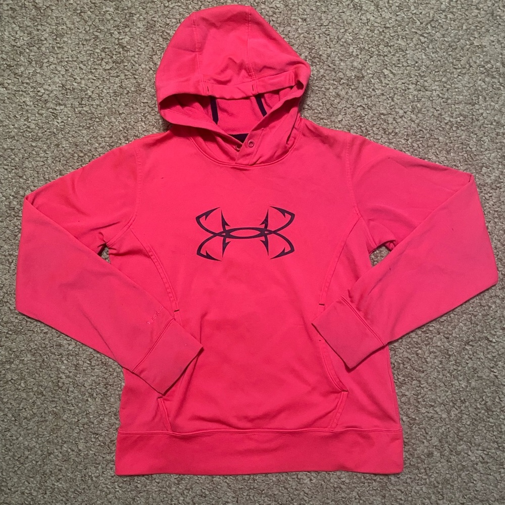Under Armor Fishing inspired hoodie size small